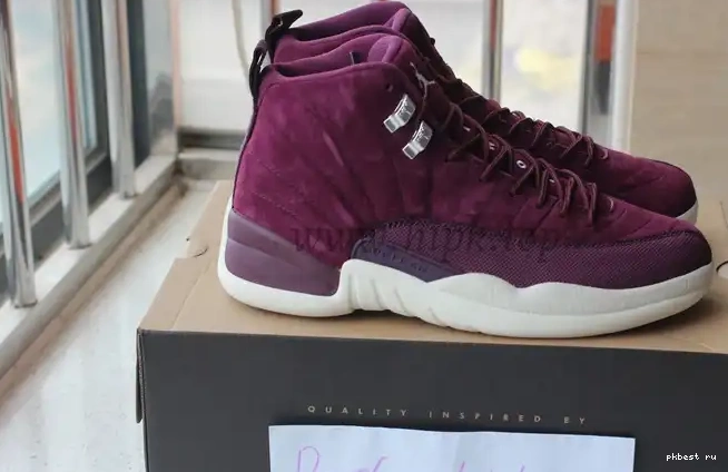 12 Authentic “Bordeaux” Jordan Air 0508
